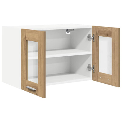 Hängeschrank mit Tür Riga 2 pcs Artisan-Eiche 60 x 31 x 40 cm
