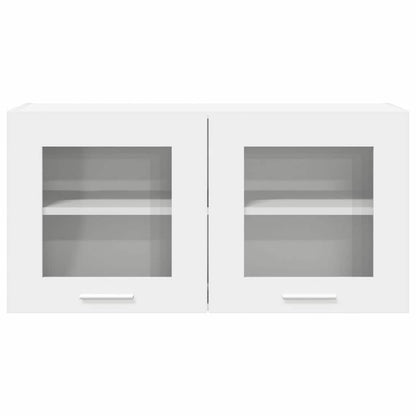 Hängeschrank mit Tür Riga Weiß 80 x 31 x 40 cm Holzwerkstoff