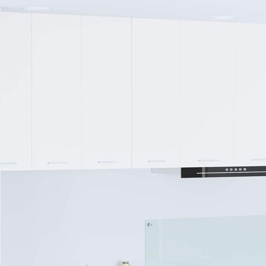 Hängeschrank Riga 2 pcs Weiß 30 x 31 x 80 cm Holzwerkstoff