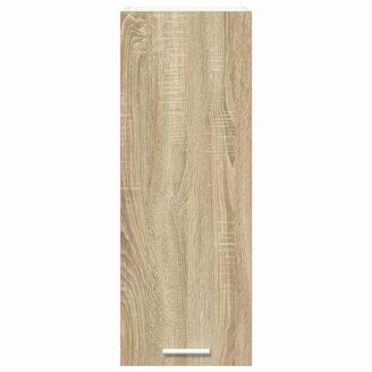 Hängeschrank Riga 2 pcs Sonoma-Eiche und Weiß 30 x 31 x 80 cm