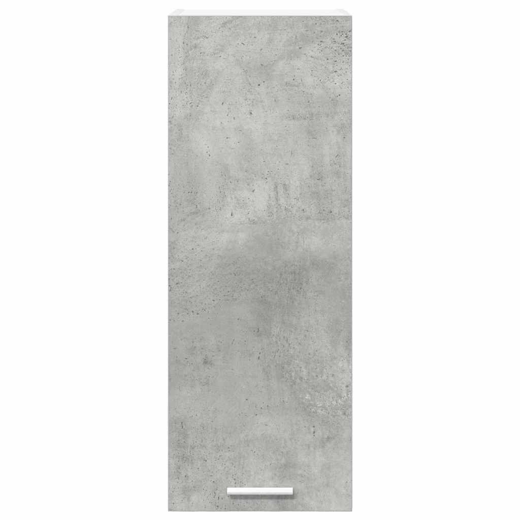 Hängeschrank Riga 2 pcs Betongrau und Weiß 30 x 31 x 80 cm