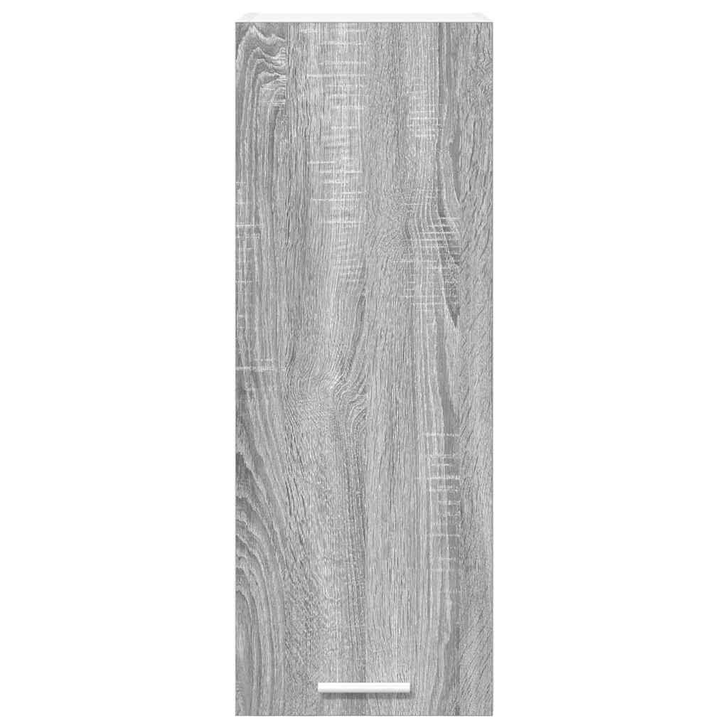 Hängeschrank Riga 2 pcs Grau Sonoma und Weiß 30 x 31 x 80 cm