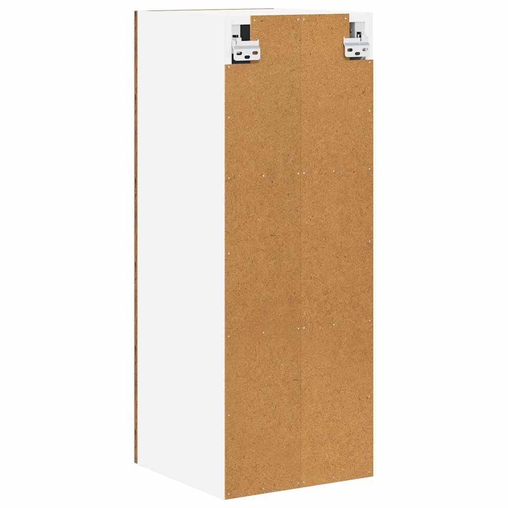 Hängeschrank Riga 2 pcs Altes Holz und Weiß 30 x 31 x 80 cm