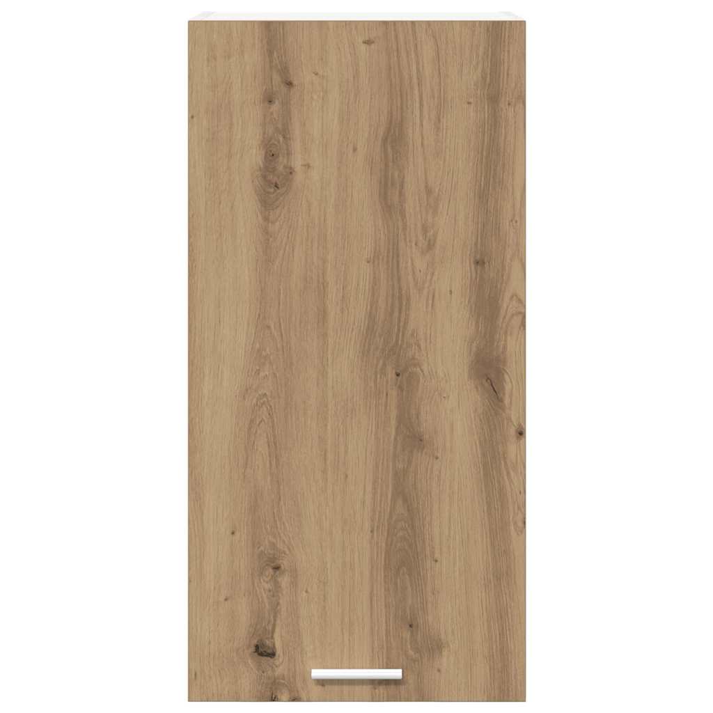 Hängeschrank Riga Artisan-Eiche und Weiß 40 x 31 x 80 cm