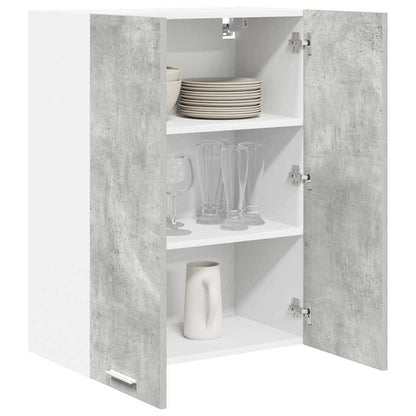 Hängeschrank Riga Beton Grau 60 x 31 x 80 cm Holzwerkstoff
