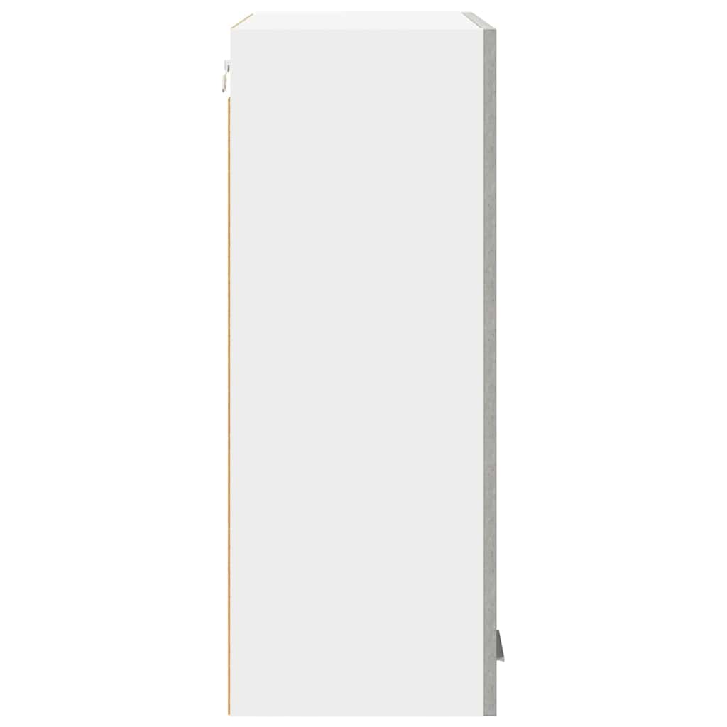 Hängeschrank Riga Beton Grau 60 x 31 x 80 cm Holzwerkstoff