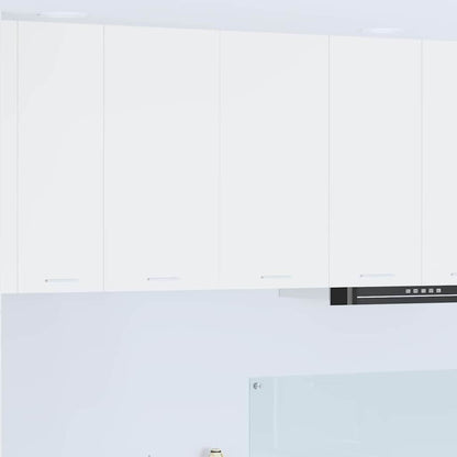 Hängeschrank mit Tür Riga Weiß 80 x 31 x 80 cm Holzwerkstoff