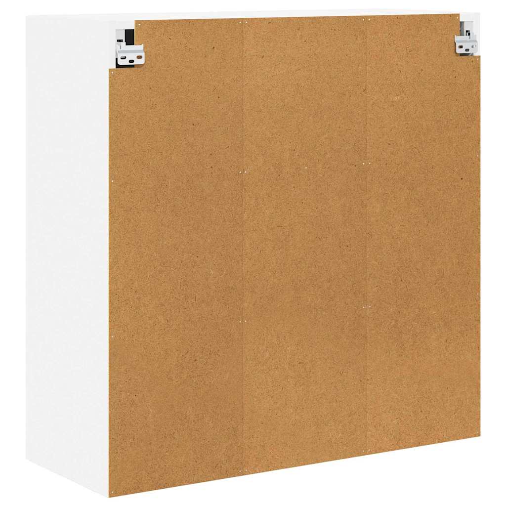 Hängeschrank mit Tür Riga Weiß 80 x 31 x 80 cm Holzwerkstoff