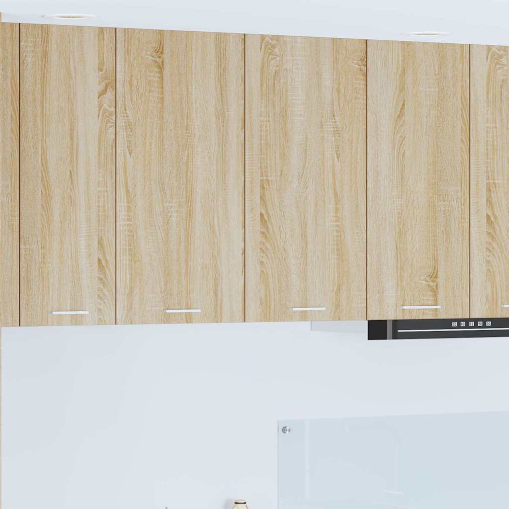 Hängeschrank Riga Sonoma-Eiche 80 x 31 x 80 cm Holzwerkstoff