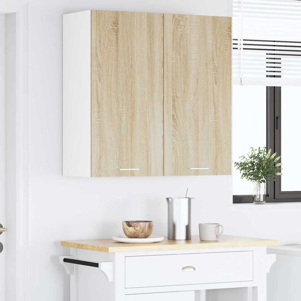 Hängeschrank Riga Sonoma-Eiche 80 x 31 x 80 cm Holzwerkstoff