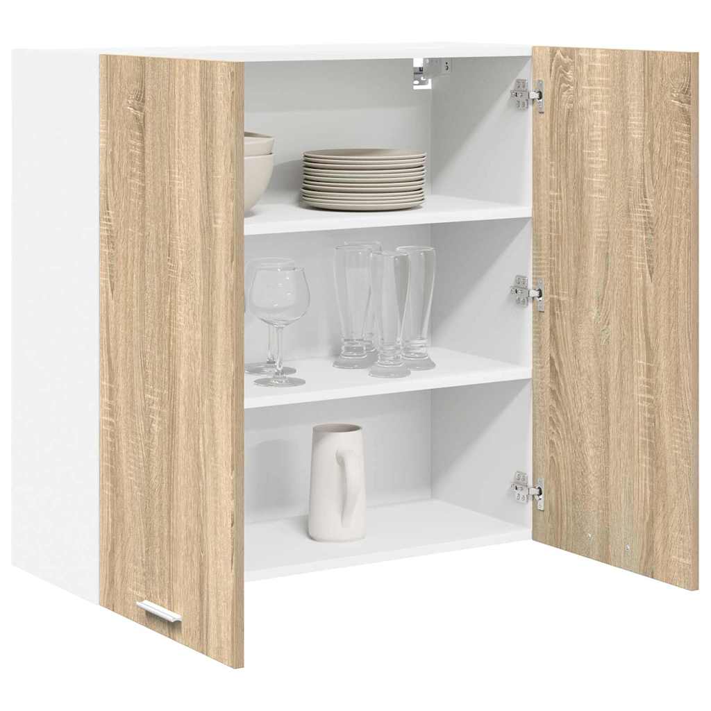 Hängeschrank Riga Sonoma-Eiche 80 x 31 x 80 cm Holzwerkstoff
