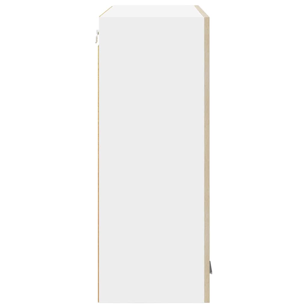 Hängeschrank Riga Sonoma-Eiche 80 x 31 x 80 cm Holzwerkstoff