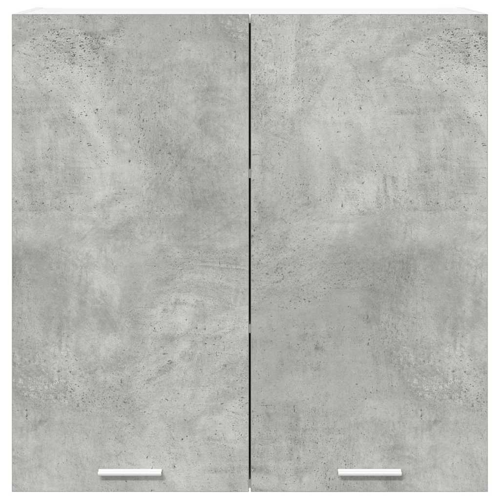 Hängeschrank Riga Beton Grau 80 x 31 x 80 cm Holzwerkstoff