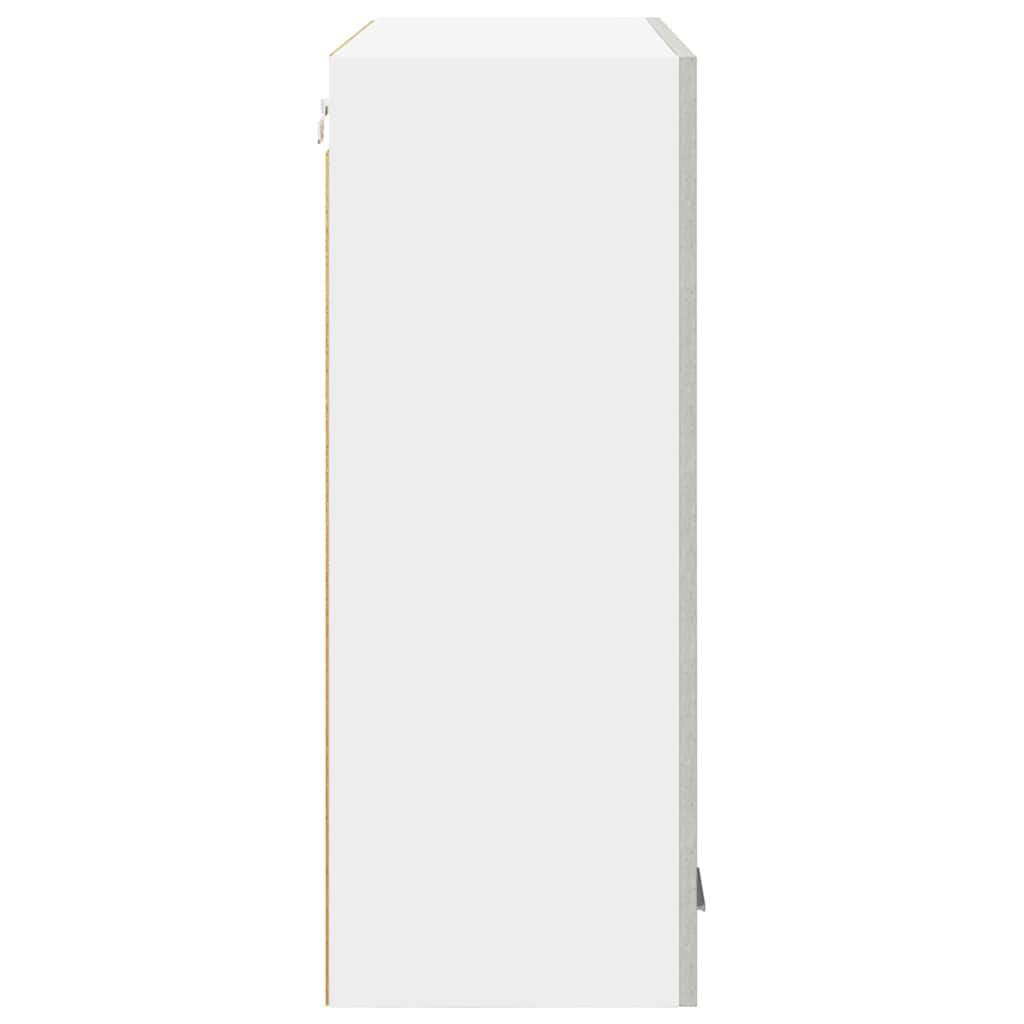 Hängeschrank Riga Beton Grau 80 x 31 x 80 cm Holzwerkstoff