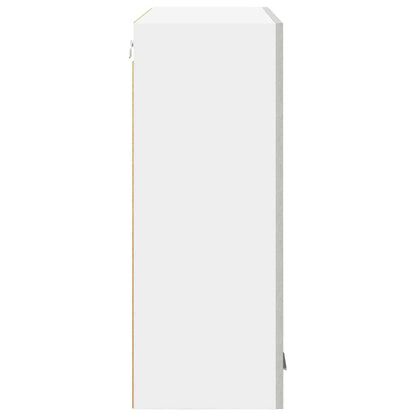 Hängeschrank Riga Beton Grau 80 x 31 x 80 cm Holzwerkstoff