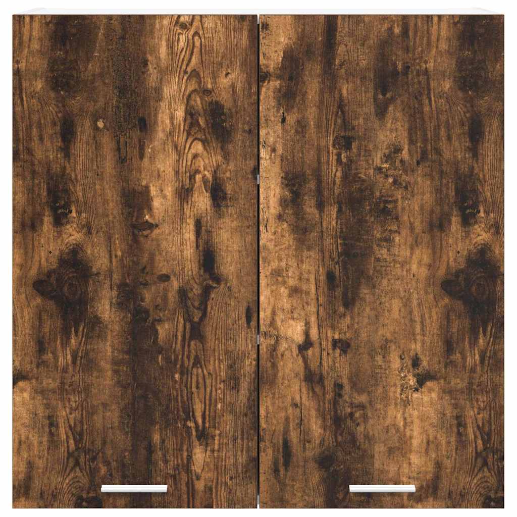 Hängeschrank mit Tür Riga Geräucherte Eiche 80 x 31 x 80 cm