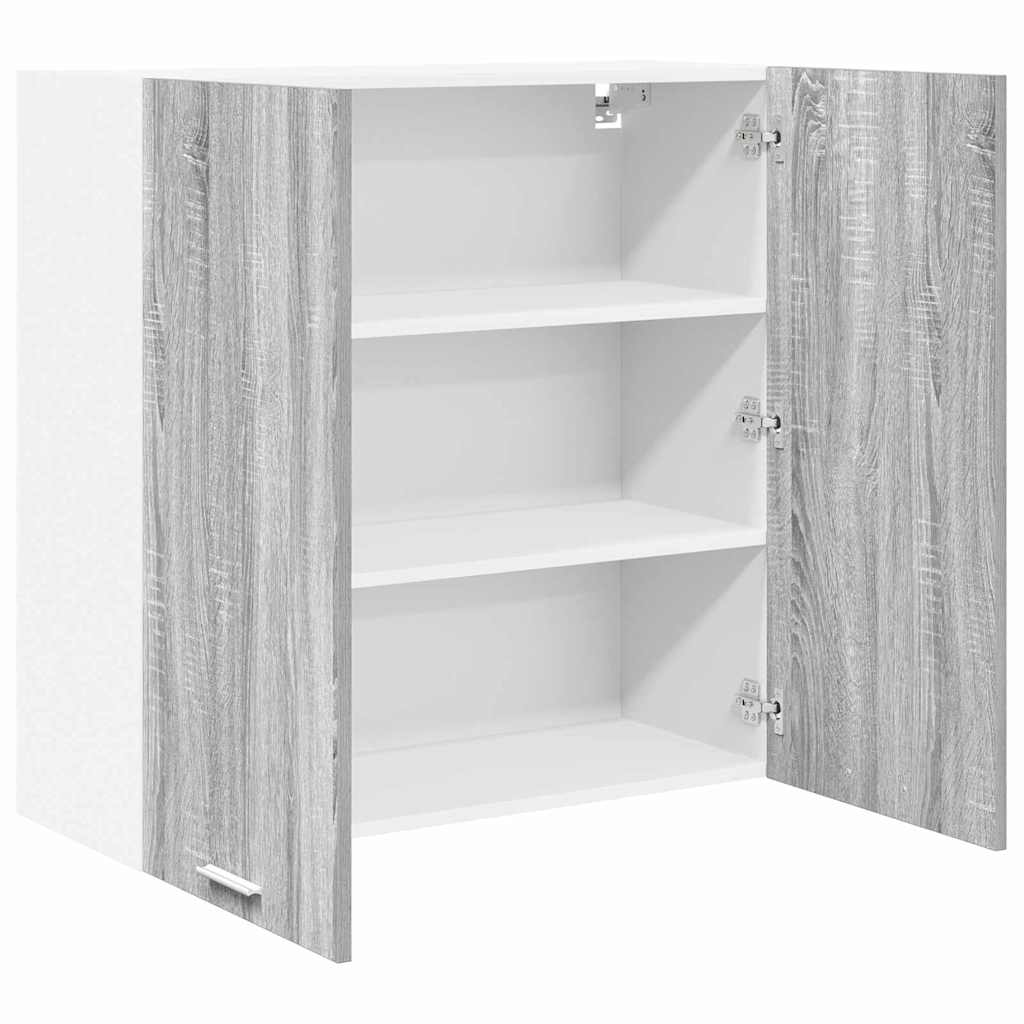 Hängeschrank Riga Graues Sonoma 80 x 31 x 80 cm Holzwerkstoff