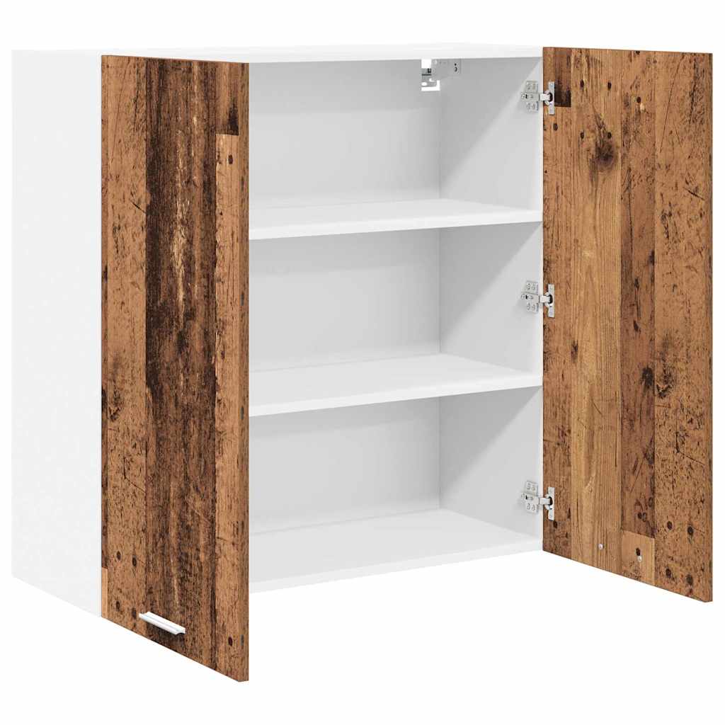 Hängeschrank mit Tür Riga Altholz 80 x 31 x 80 cm Holzwerkstoff