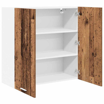 Hängeschrank mit Tür Riga Altholz 80 x 31 x 80 cm Holzwerkstoff