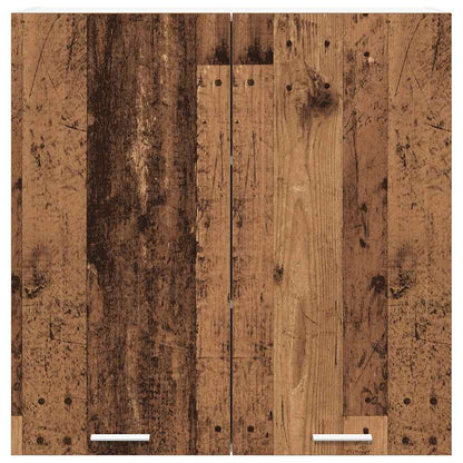 Hängeschrank mit Tür Riga Altholz 80 x 31 x 80 cm Holzwerkstoff