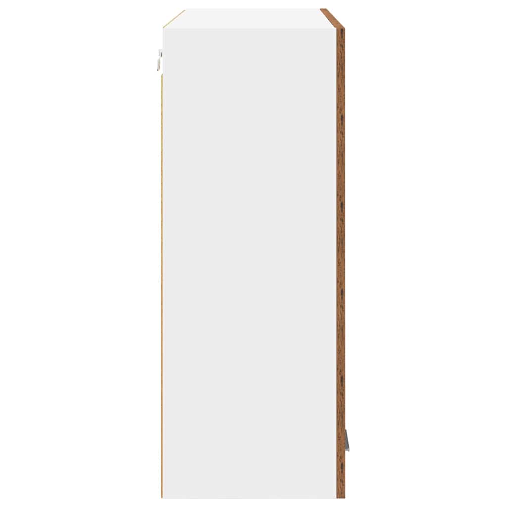 Hängeschrank mit Tür Riga Altholz 80 x 31 x 80 cm Holzwerkstoff