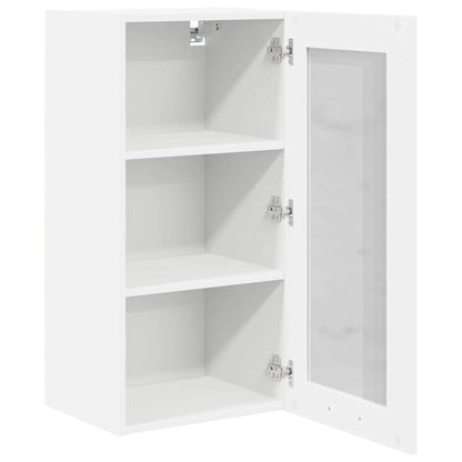 Hängeschrank Riga 2 pcs Weiß 40 x 31 x 80 cm Holzwerkstoff