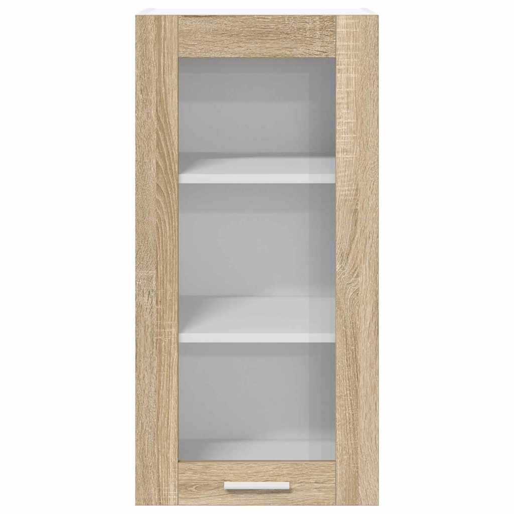 Hängeschrank Riga Sonoma-Eiche 40 x 31 x 80 cm Holzwerkstoff