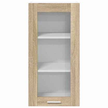 Hängeschrank Riga Sonoma-Eiche 40 x 31 x 80 cm Holzwerkstoff