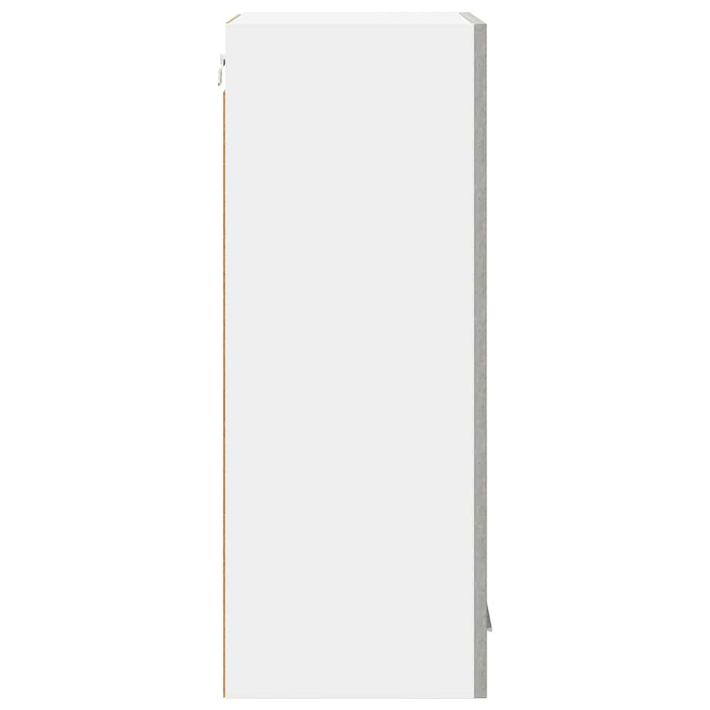 Hängeschrank Riga Beton Grau 40 x 31 x 80 cm Holzwerkstoff