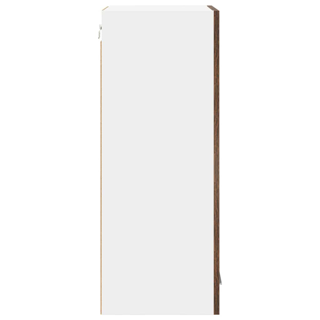 Hängeschrank mit Tür Riga Geräucherte Eiche 40 x 31 x 80 cm