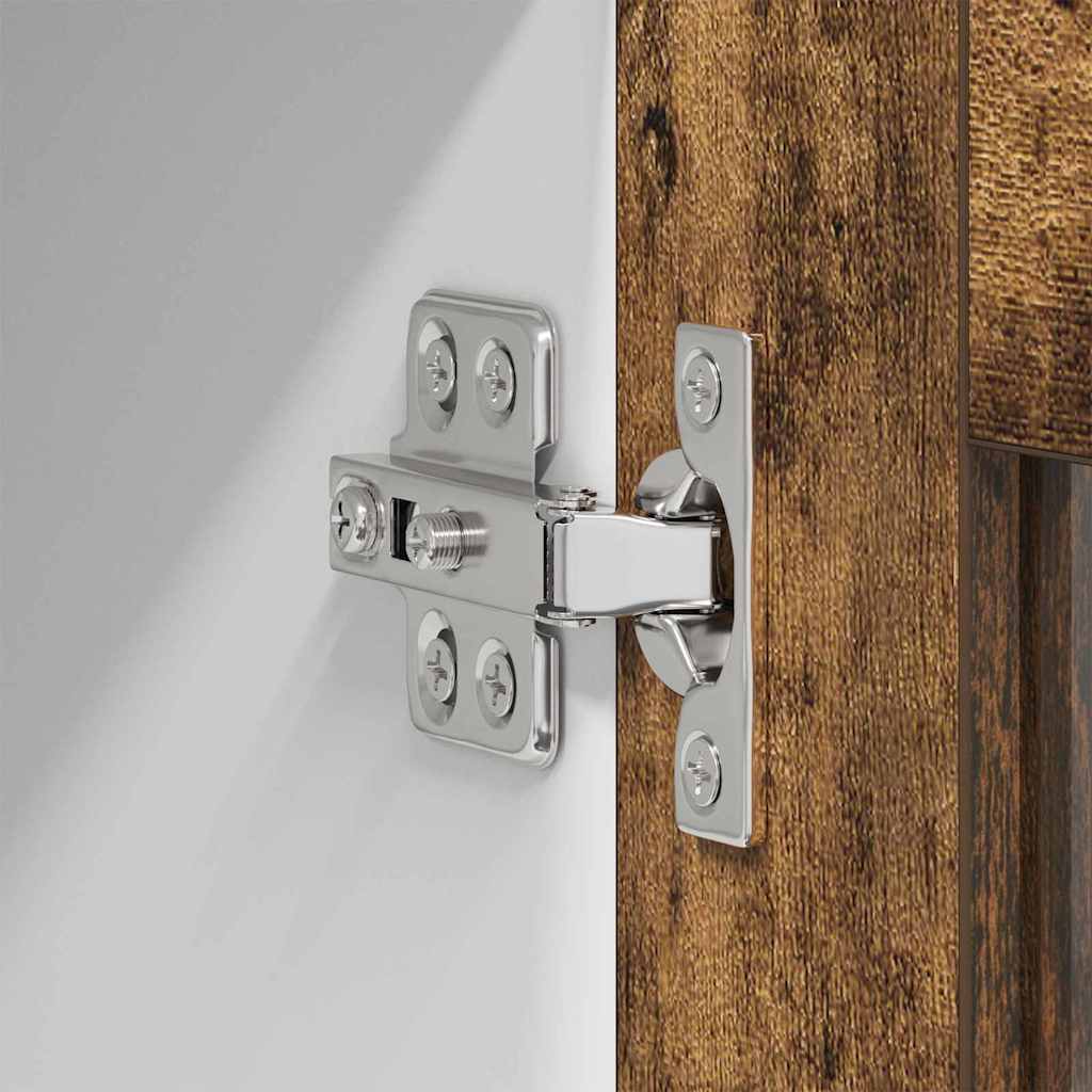 Hängeschrank Riga 2 pcs Geräucherte Eiche 40 x 31 x 80 cm