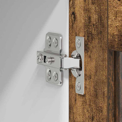 Hängeschrank Riga 2 pcs Geräucherte Eiche 40 x 31 x 80 cm