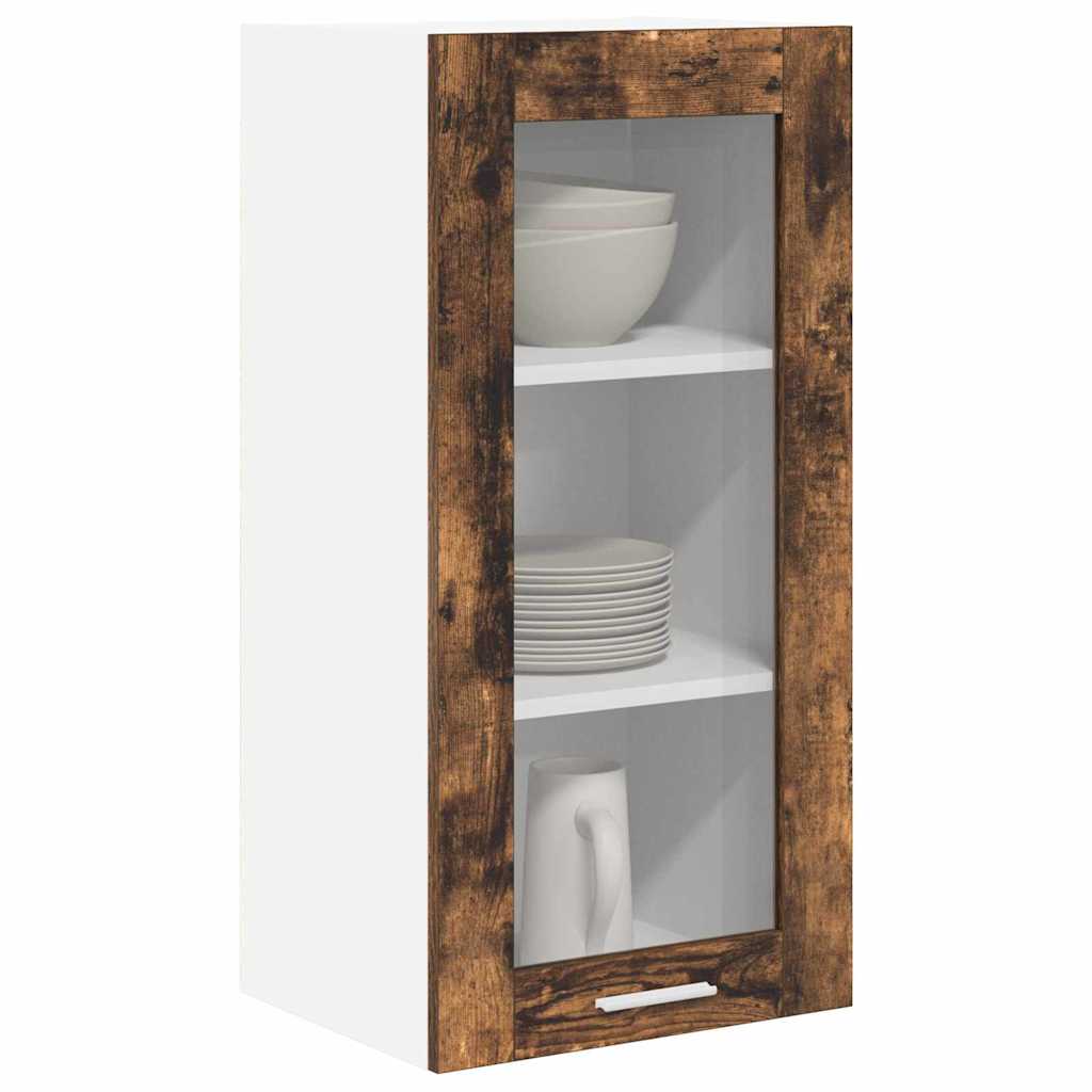 Hängeschrank Riga 2 pcs Geräucherte Eiche 40 x 31 x 80 cm