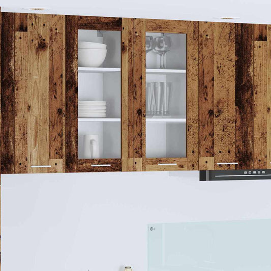 Hängeschrank mit Tür Riga Altholz 40 x 31 x 80 cm Holzwerkstoff