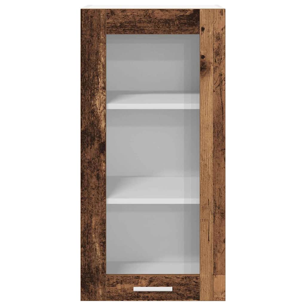 Hängeschrank Riga 2 pcs Altholz 40 x 31 x 80 cm Holzwerkstoff
