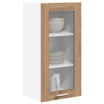 Hängeschrank mit Tür Riga 2 pcs Artisan-Eiche 40 x 31 x 80 cm