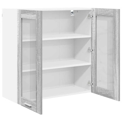 Hängeschrank Riga Graues Sonoma 80 x 31 x 80 cm Holzwerkstoff