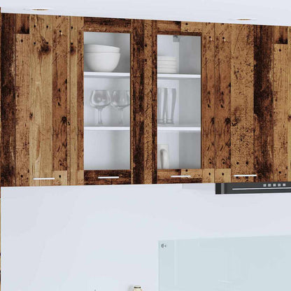 Hängeschrank mit Tür Riga Altholz 80 x 31 x 80 cm Holzwerkstoff