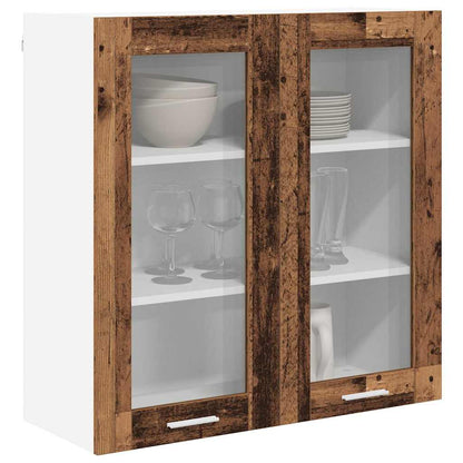 Hängeschrank mit Tür Riga Altholz 80 x 31 x 80 cm Holzwerkstoff