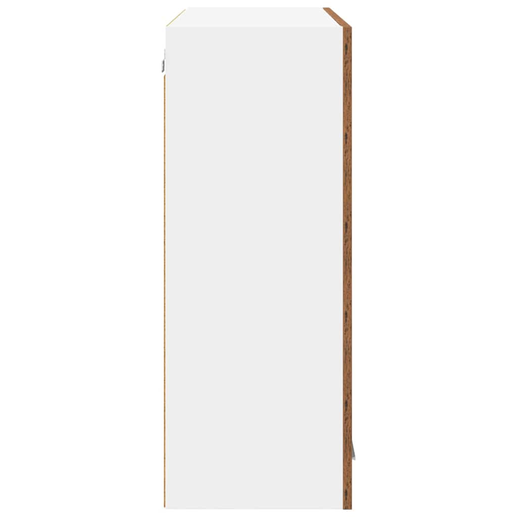 Hängeschrank mit Tür Riga Altholz 80 x 31 x 80 cm Holzwerkstoff