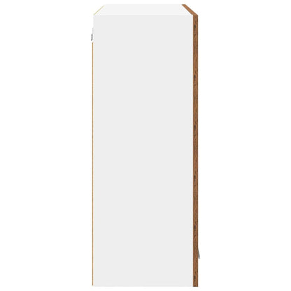 Hängeschrank mit Tür Riga Altholz 80 x 31 x 80 cm Holzwerkstoff