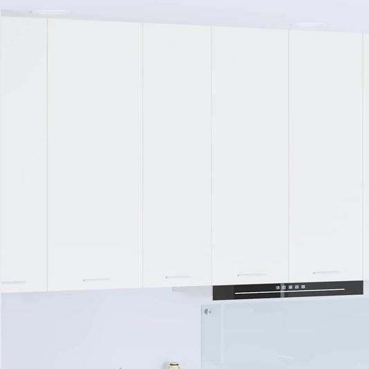 Hängeschrank mit Tür Riga Weiß 30 x 31 x 100 cm Holzwerkstoff