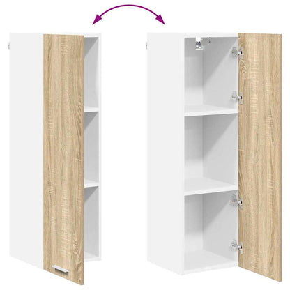 Hängeschrank Riga Sonoma-Eiche 30 x 31 x 100 cm Holzwerkstoff