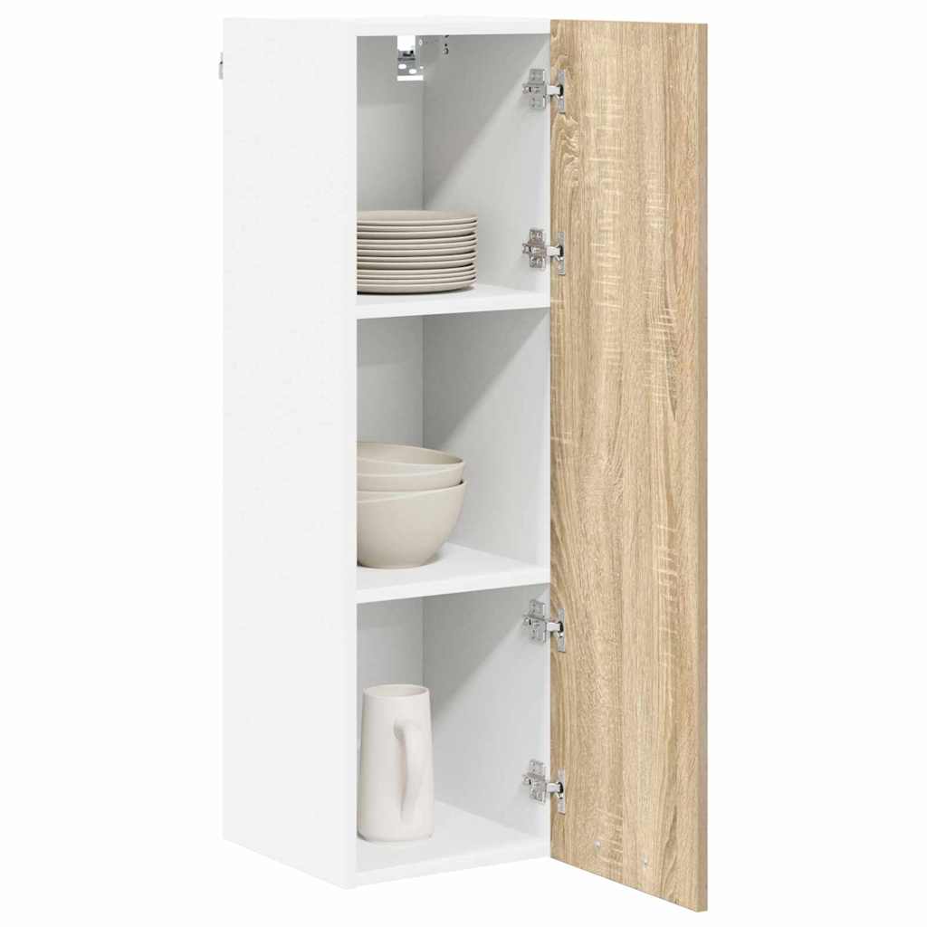 Hängeschrank Riga Sonoma-Eiche 30 x 31 x 100 cm Holzwerkstoff