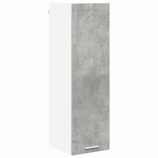 Hängeschrank Riga Beton Grau 30 x 31 x 100 cm Holzwerkstoff