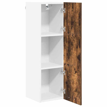 Hängeschrank mit Regal Riga Geräucherte Eiche 30 x 31 x 100 cm