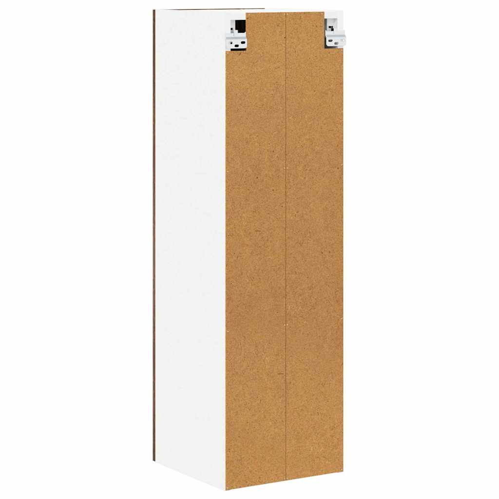 Hängeschrank mit Regal Riga Geräucherte Eiche 30 x 31 x 100 cm