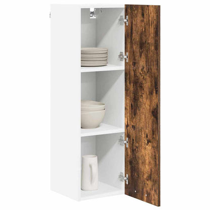 Hängeschrank mit Regal Riga Geräucherte Eiche 30 x 31 x 100 cm