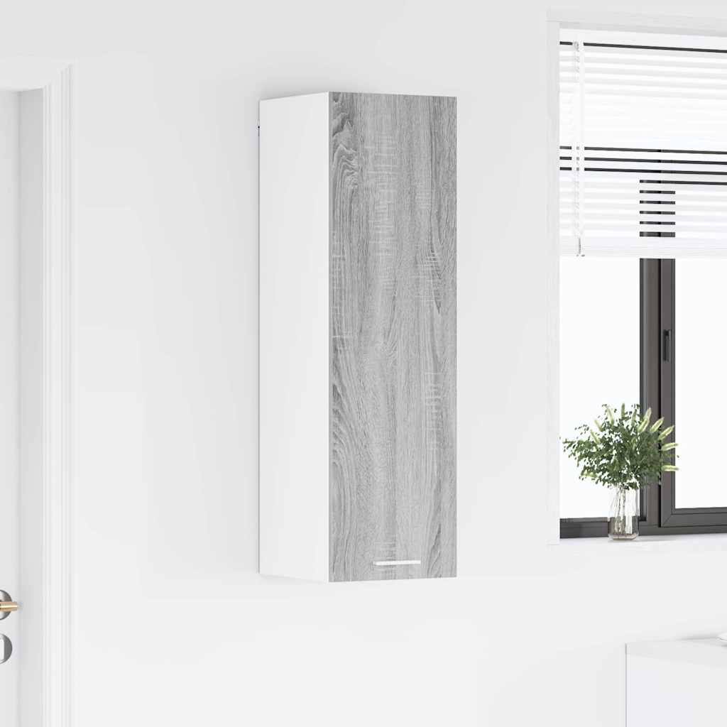 Hängeschrank Riga Graues Sonoma 30 x 31 x 100 cm Holzwerkstoff