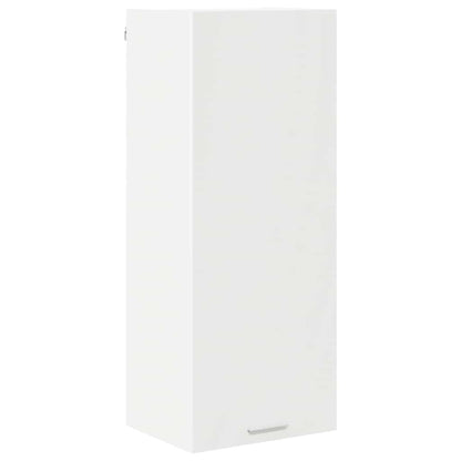 Hängeschrank mit Tür Riga Weiß 40 x 31 x 100 cm Holzwerkstoff